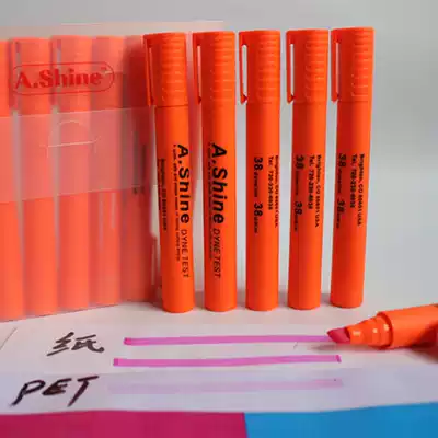 American Aisha A Shine Daine pen plastic film Corona pen surface oil cleanliness test pen ashine