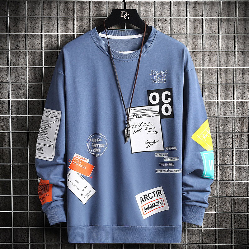 Fat boy with thick cotton T Spring and Autumn boy 12 - 15 years old middle middle school students loose and leisure coat