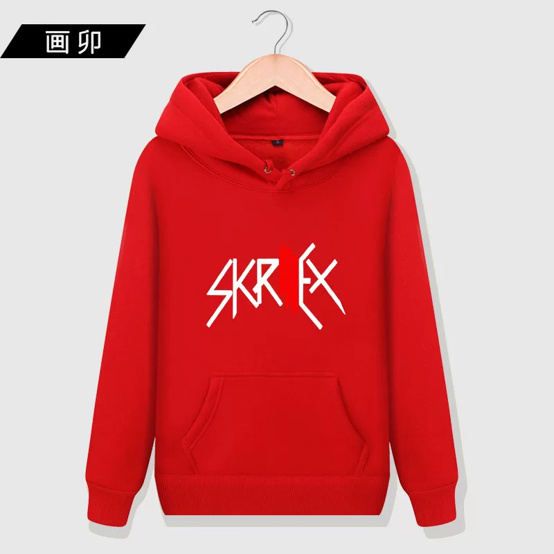 Джей Ди Сони и Миддот; Джон и Миддот; Мур Skrillex молодёжная электронная музыка танцевальная пружинная кофта