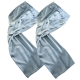 Ретро тонкие джинсы, штаны, подходит для подростков, по фигуре, свободный прямой крой