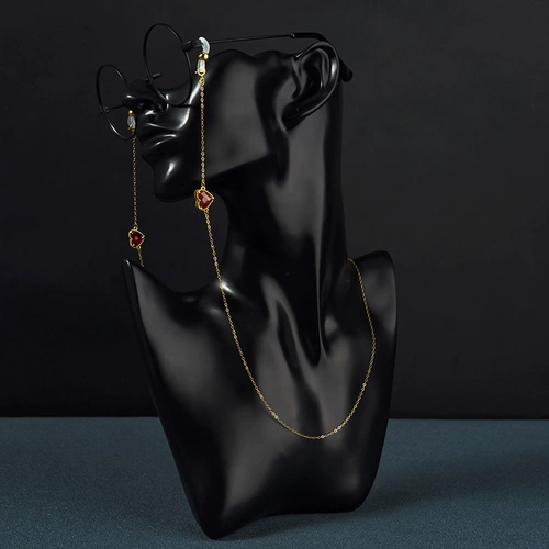 Очки, цепь, ретро модная нескользящая цепочка, 14 карат, популярно в интернете, простой и элегантный дизайн