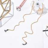 Цепь, ретро подвеска, модные солнцезащитные очки, цепочка, популярно в интернете