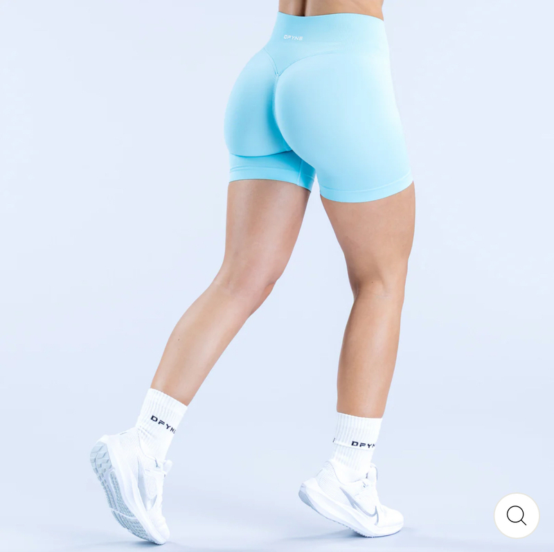 Dfyne Defy |   Short, Soft, High-Waisted, Butt-Enhancing Sports Shorts (Original Packaging and Label)