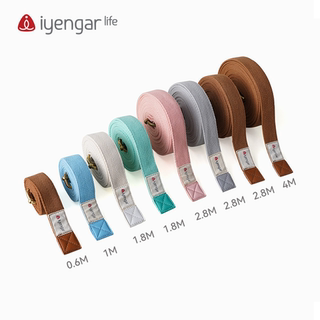 Iyengar life yoga stretch belt genuine hunchback