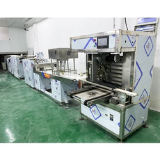 Хлеб машина 全自动圆馒头生产线方馒头流水线商用数控摆盘机大型馒头生产设备