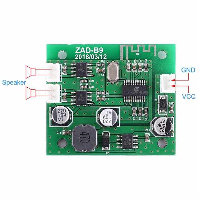 BluetoothAudioReceiverAmplifierModuleWirelessLossless