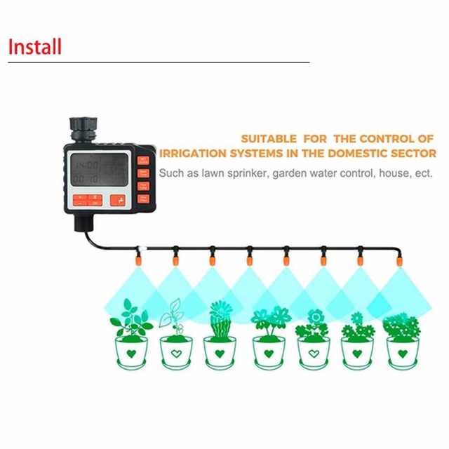 DripIrrigationWateringSystemTimerAutomaticContrlerO