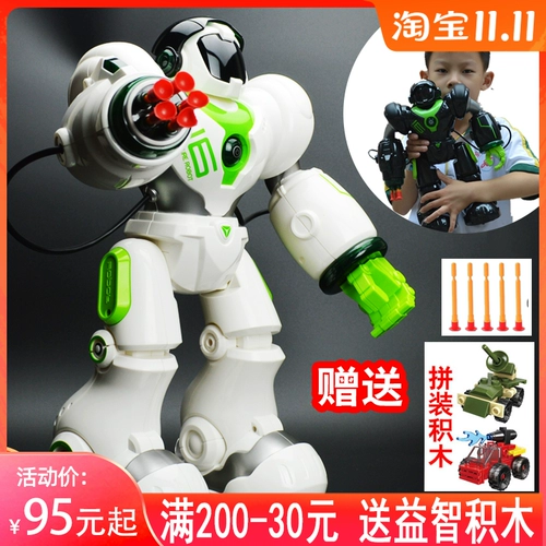 Игрушка, умный электрический танцующий файтинговый детский робот для программирования для мальчиков, дистанционное управление, 15 года, подарок на день рождения