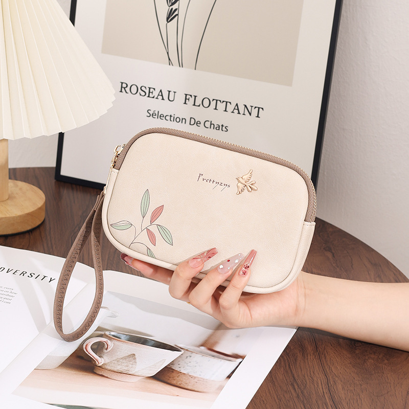 Fresh and Simple Beige Passport Holder 2026 New Model High-Value Document Storage Bag Large Capacity Women's Coin Clutch Bag Fresh and Simple Beige Passport Holder 2026 New Model High-Value Document Storage Bag Large Capacity Women's Coin Clutch Bag