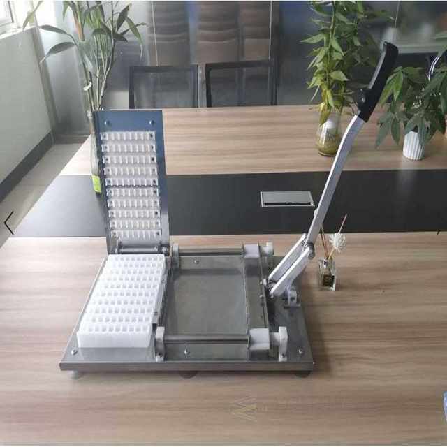 ManualSataySkewerMachineBBQStainlessSteelMuttonKebab