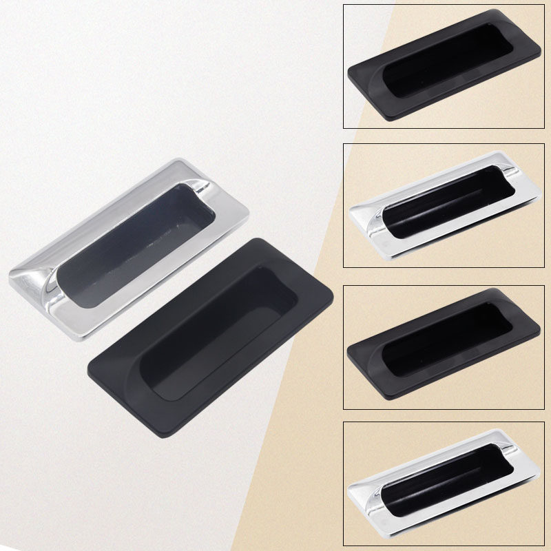 LS122 Haitan embedded invisible zinc alloy hidden handle LS533 embedded sliding door power distribution cabinet handle black