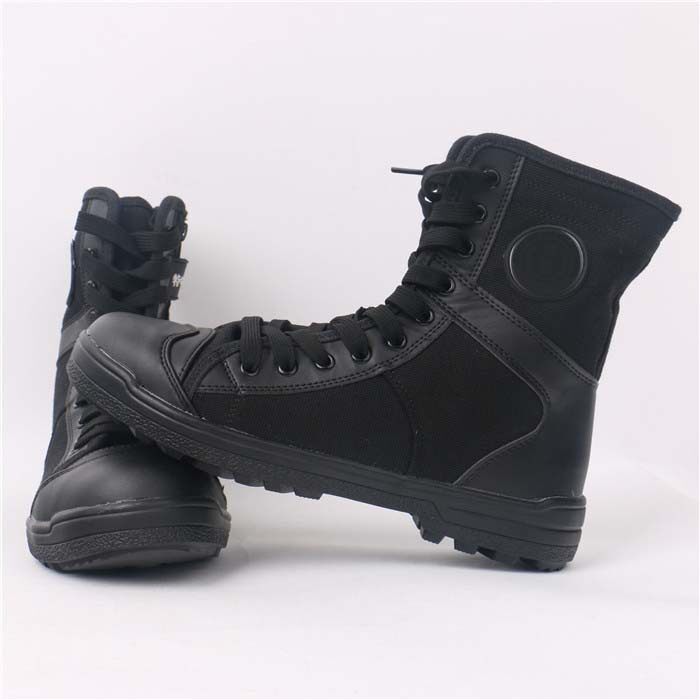 Bottes militaires en toile - porter - Ref 1398721 Image 10