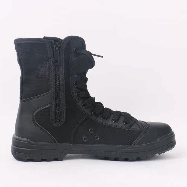Bottes militaires en toile - porter - Ref 1398721 Image 9