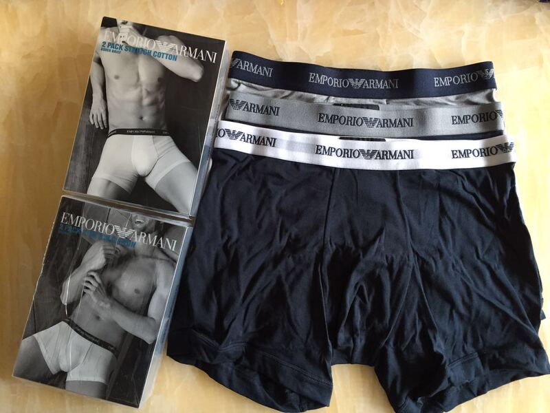 New Clearance Emporio Armani Fashion Ea Men's Cotton Stretch Boxer Briefs