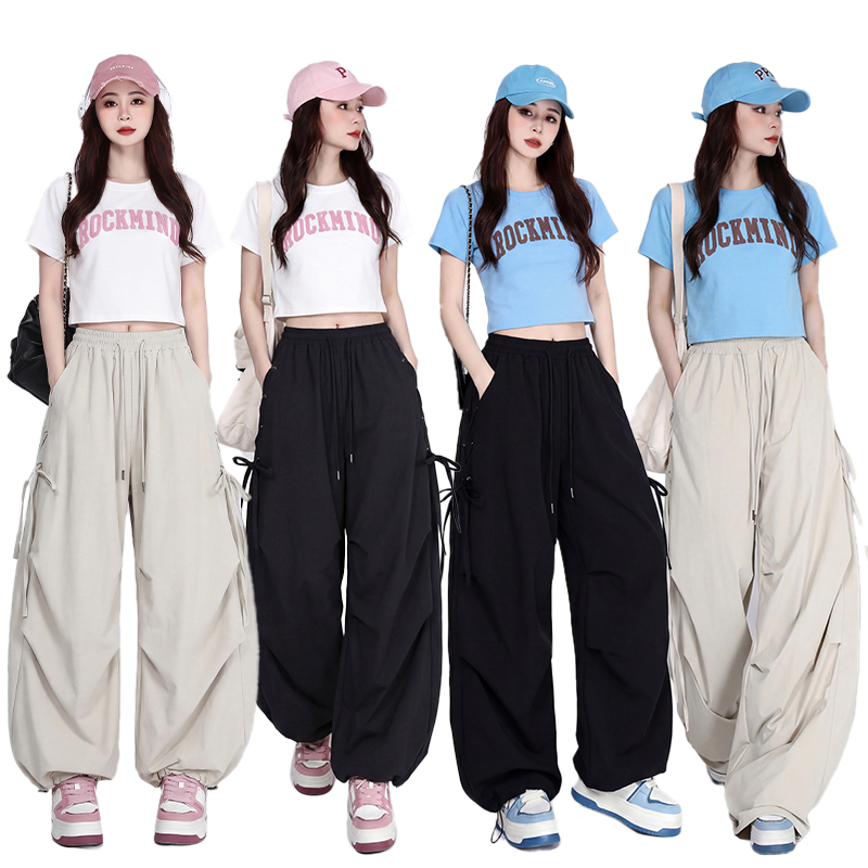 Cool and Stylish Girl Dancing Jazz, Hot Girl Outfit 2026 Super Popular Summer Outfit, Complete Set of Street Dance Clothing, Cargo Pants Set Cool and Stylish Girl Dancing Jazz, Hot Girl Outfit 2026 Super Popular Summer Outfit, Complete Set of Street Dance Clothing, Cargo Pants Set