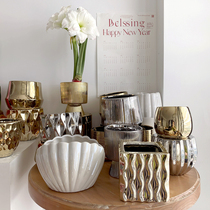 Black face black shop luxury Big Brand New Year flower pot foreign trade export