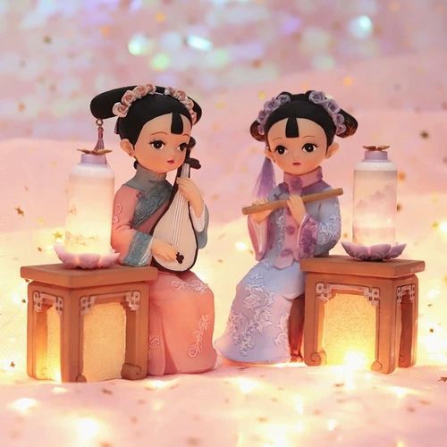 Запретенная кукла города Краткая Дворцовая стиль в стиле китайского стиля дается иностранцам древний стиль кукла Пекин