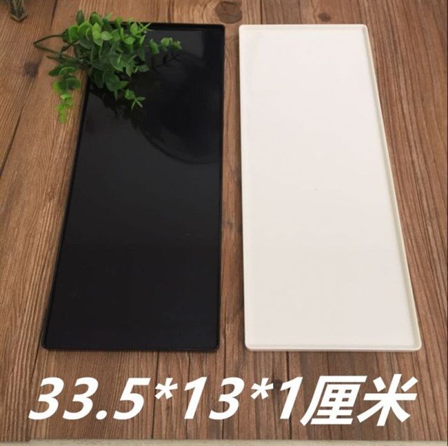 Khay bánh mì khay gỗ trưng bày khay trưng bày hình chữ nhật tấm bánh tráng miệng bánh ngọt tráng miệng mousse nhựa khay - Tấm đồ dùng nhà bếp bằng gỗ
