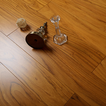 Meisen official Residence precious African yellow pear Burmese eggplant Pure solid wood floor logs household lock floor heating keel-free