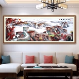 2020 Новые бриллиантовые картины, живописные половины бриллиантов, большие жилые комнаты полны сверл, бриллиант Великая настенная вышивка ручной работы 5D ручной работы 5D