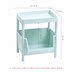 hộp nhựa đựng quần áo Giá bếp loại sàn nhiều lớp nhỏ cửa hàng bách hóa trái cây giỏ rau lưu trữ giỏ nhựa trái cây kệ kệ - Trang chủ túi vải đựng quần áo Trang chủ