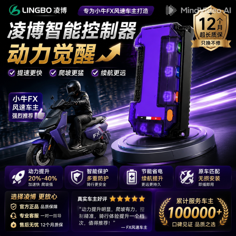 Lingbo Controller E260Max Smart Controller for Mavericks Directly Compatible with Nt/Nplay/Nxt/Master Edition Lithium Battery