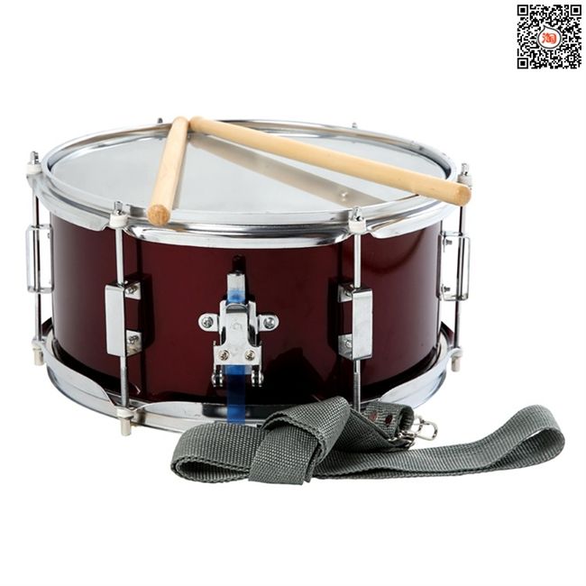Bán nhạc cụ trống quân đội trống 12 inch đội trống nhỏ quân đội trống ban nhạc quân đội trống lớn quân đội trống trường phương Tây trống jazz
