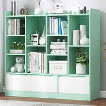 Bookshelves Landing Large Capacity Multilayer Shelve Students Home Simple Admission Bookcase Bookcase Book Room Bedroom Creative Storage