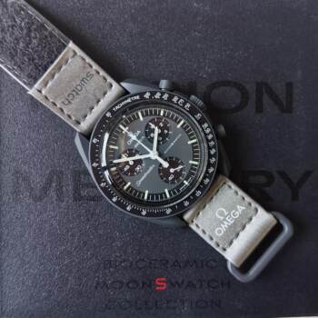 Authentic In-Stock Swatch X Omega Speedmaster Mercury Planet Series Omega Swatch Watch