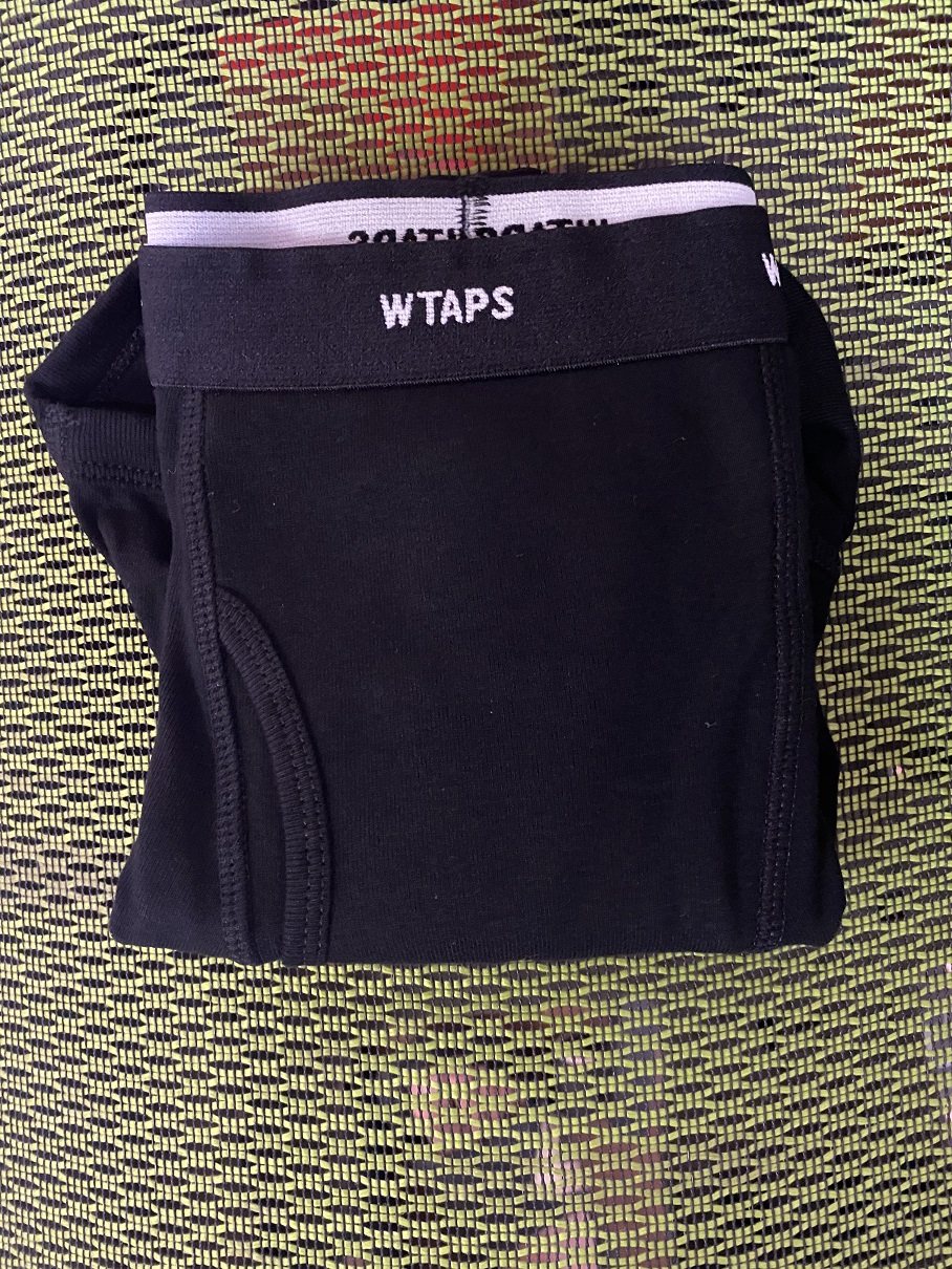 Spot WTAPS SKIVVIES BOXER trouser waist letter fr2 men's cotton four corner underpants