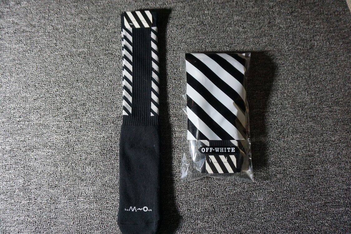 Original packaging OW 16SS OFF Europe and the United States WHITE towel socks skateboard couple stockings men and women tide socks