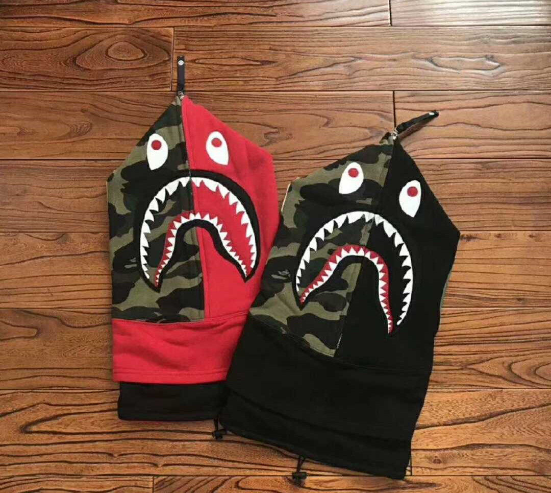 bape shark bib neck cover mask scarf adjustable decorative accessories riding special accessories for men and women