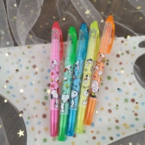 Cute Snoby to qualify a fluorescent pen mark for Japanese limited uni visual pens creative good use