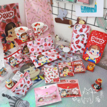 Fujiya August new product Complete family portrait Japan limited edition milk girl pen bag Rubber cup note book