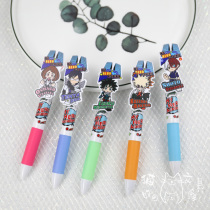 My Hero Academy qualifies Japan for a limited amount of writing to create a versatile three-color 0-7mm medium oil pen