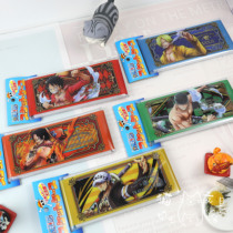 Hot blood cartoon Nautical King Perimeter Limited japan limited amount of sea thief Wang Lufei pvc small capacity pen bag