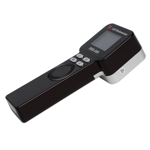 DSS-20S high-speed LED strobe multi-function digital display strobe frequency meter speed measuring instrument infrared laser automatic tracking