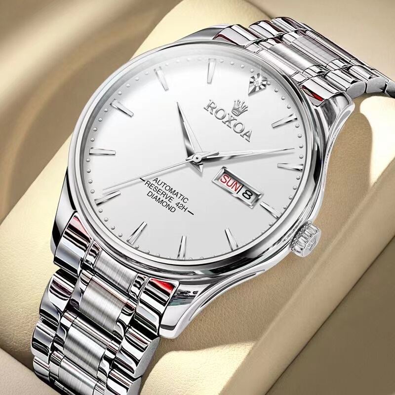 Official Rolex 2026 New Model Genuine Swiss Brand Watch Men's Mechanical Watch Waterproof Luminous Ultra-Thin Wristwatch