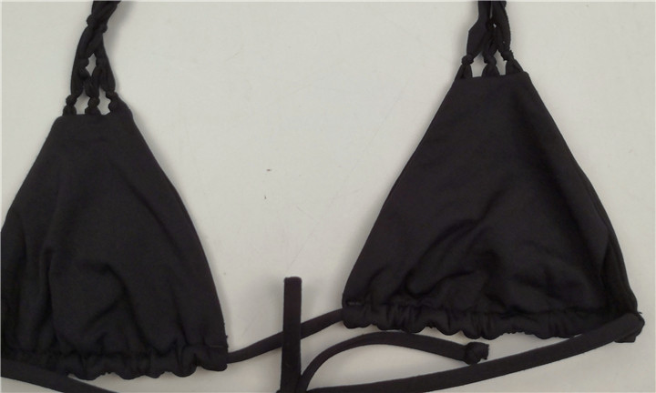 Thời trang cao cấp sexy bãi biển mùa xuân nóng bikini bikini màu đen dây áo tắm phụ nữ phù hợp với - Bikinis