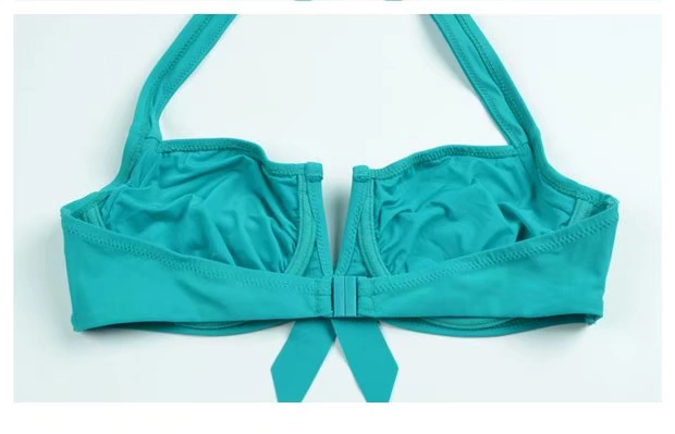 Ngoại thương ban đầu một mảnh vải cao cấp thép hỗ trợ ngực lớn tập hợp Bikini bikini trên áo tắm của phụ nữ một mảnh E067 - Bikinis