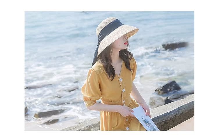 Mùa hè 2019 mới của phụ nữ thon dài phiên bản Hàn Quốc của eo tiên cổ tích tay áo ngắn nhỏ nút tươi - Váy eo cao 	váy body xoắn eo