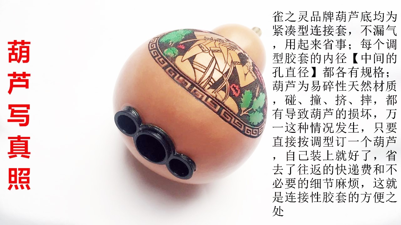 Nhạc cụ lụa Hulu độc quyền Bầu tự nhiên Zizhu người mới bắt đầu chơi nhạc chống vỡ C xuống B-tone A-tone G-tone F - Nhạc cụ dân tộc tiêu trúc