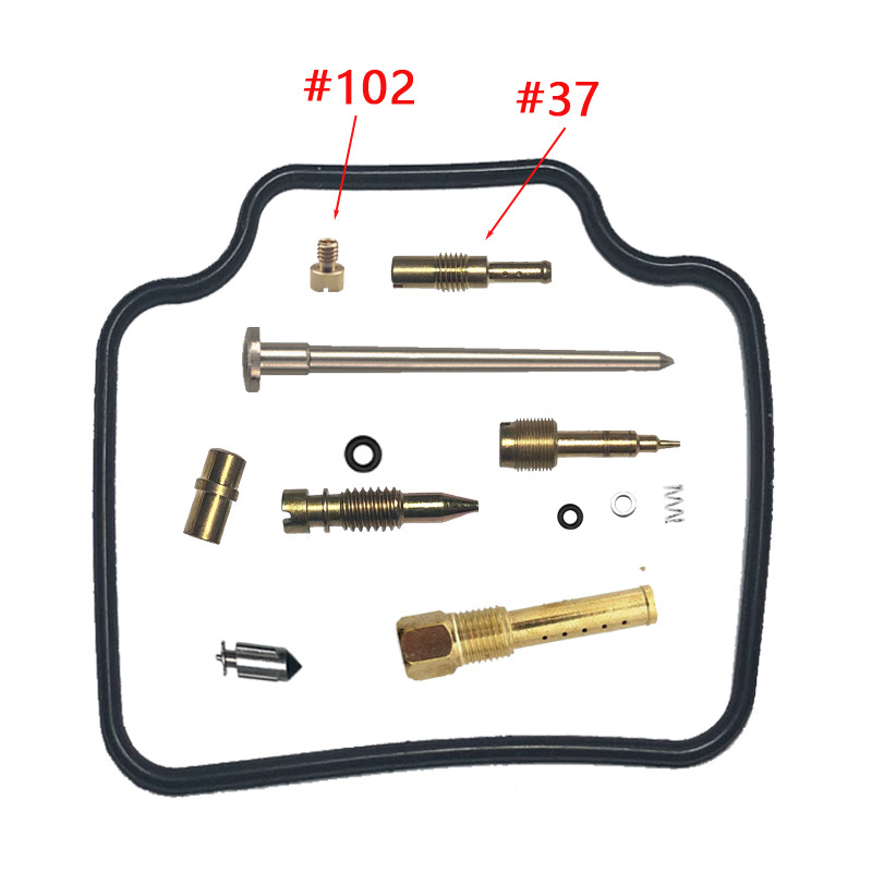 PS250 Locomotive Carburetor Repair Kits Accessories Plunger seal floating ball