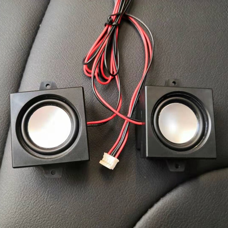 4 Ohm 3W Pair of Speakers, Small Speakers, Mini Advertising Machine, Passive Outdoor High-Pitched Sound Amplification, Full-Range Sound Cavity