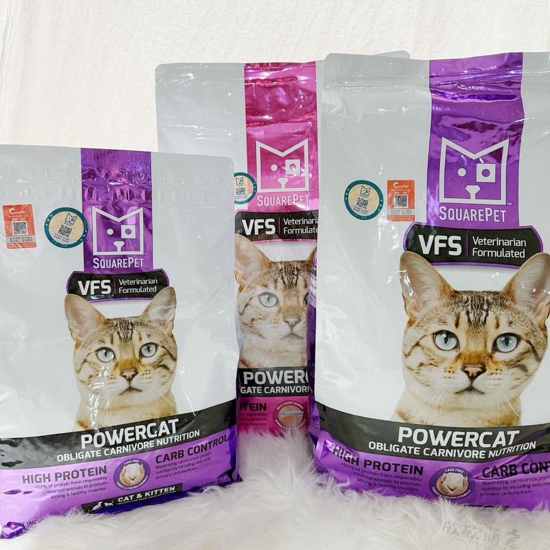 Evo Cat Food, Original from the Usa, Skel Squarepet High Protein Low Carbohydrate Cat Food, Nutritional Supplement, Grain-Free