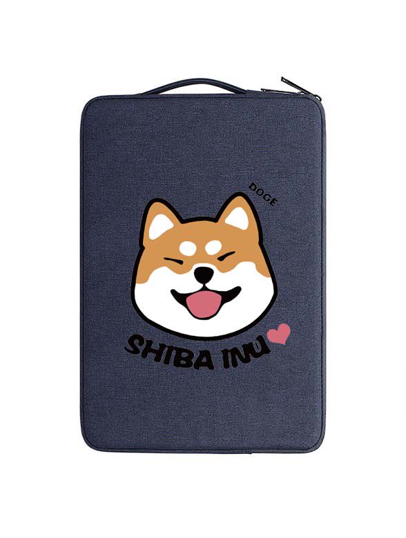 Cartoon shockproof vertical laptop bag Oxford cloth liner bag 14 inch 15 inch 13 3 inch Apple laptop bag