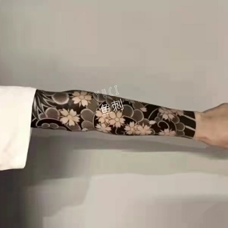 Herbal Juice Flower Arm Full Arm Tattoo Stickers for Men and Women, Waterproof and Long-Lasting for 15 Days (Two Pieces), Japanese Traditional Style Tattoo Stickers for Men and Women Herbal Juice Flower Arm Full Arm Tattoo Stickers for Men and Women, Waterproof and Long-Lasting for 15 Days (Two Pieces), Japanese Traditional Style Tattoo Stickers for Men and Women