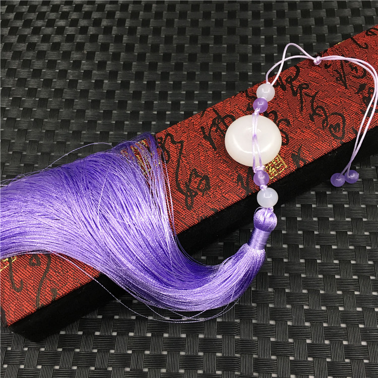 Ancient Wind Han clothes accessories Waist Pei Forbidden Walking palace Waist Hanging Classical Qipao Burqa Press Flap Collar Buttoned Flow Su Waist pendant Xiaopendant fan pendant