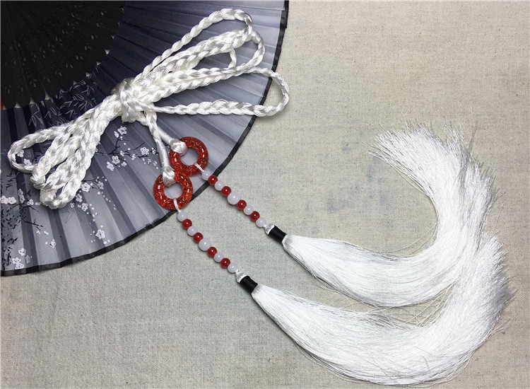 Hanfu waist room accessories female male Chinese vintage Chinese vintage Handmaid's belt Rope Palace long handmade Classical Chinese Wind Waist Pei