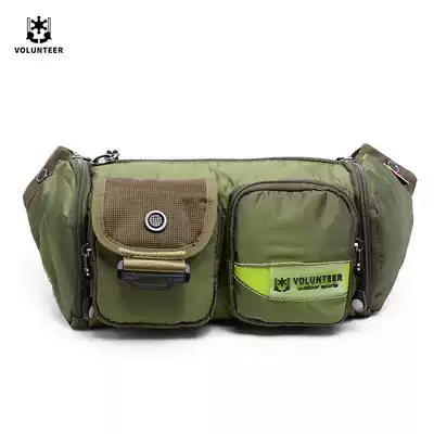 Valerandil Men's running bag Multifunctional Riding Bag Nylon Waterproof Large Capacity Chest Bag Oxford Bag 21